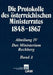 Die Protokolle Des Osterreichischen Ministerrates 1848-1867 Abteilung IV: Das Ministerium Rechberg Band 3: 21. Oktober 1860 - 2. Februar 1861 by Stefan Malfer, Stefan Malfer