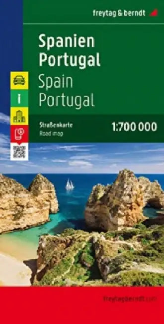 Spain - Portugal Road Map 1:700 000 by Ruth Prawer Jhabvala