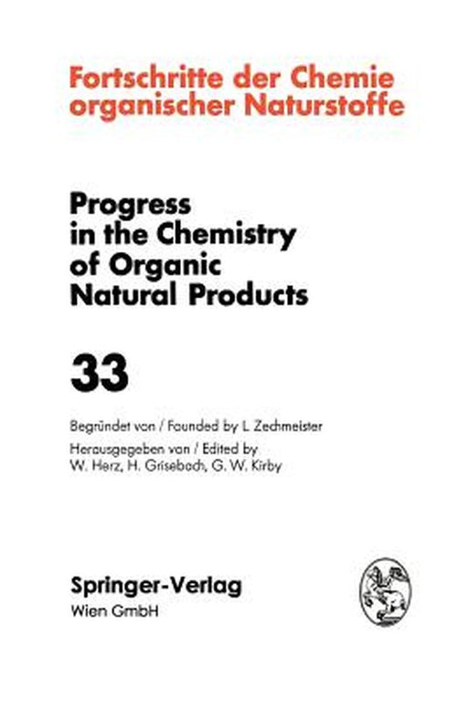 Fortschritte Der Chemie Organischer Naturstoffe / Progress in the Chemistry of Organic Natural Products by G. Cimino