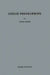 Linear Programming in Industry: Theory and Applications. An Introduction by G. M. Malliet