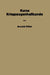 Kurze Kriegsaugenheilkunde by Arnold Pillat