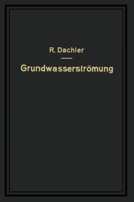 Grundwasserströmung by Robert Dachler