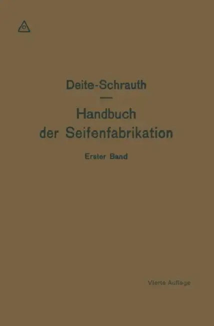 Hausseifen, Textilseifen Und Seifenpulver by Otto Spangenberg, Walther Schrauth