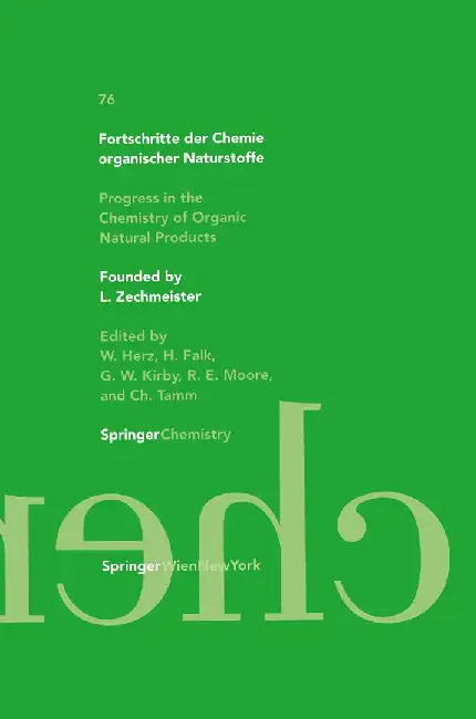 Fortschritte Der Chemie Organischer Naturstoffe / Progress in the Chemistry of Organic Natural Products by D. R. Adams
