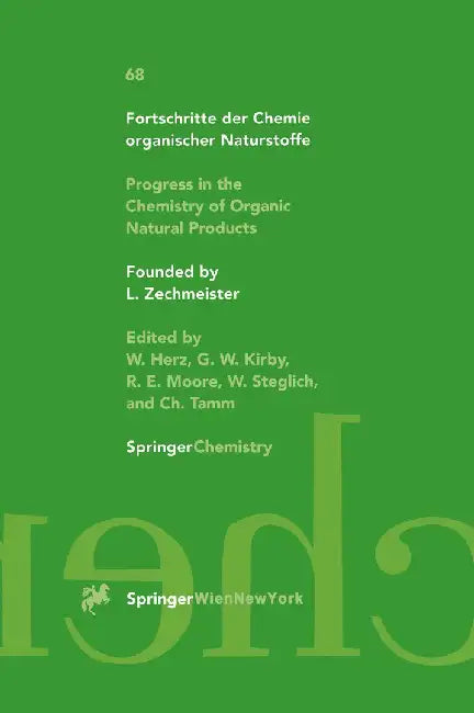 Progress in the Chemistry of Organic Natural Products by G. W. Gribble