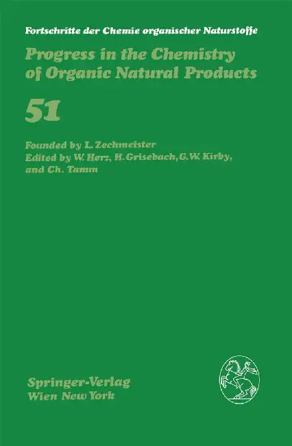 Progress in the Chemistry of Organic Natural Products by M. Gill