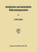 Analytische Und Konstruktive Differentialgeometrie by Erwin Kruppa