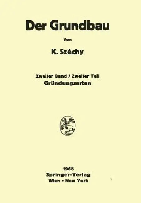 Gründungsarten by K. Széchy
