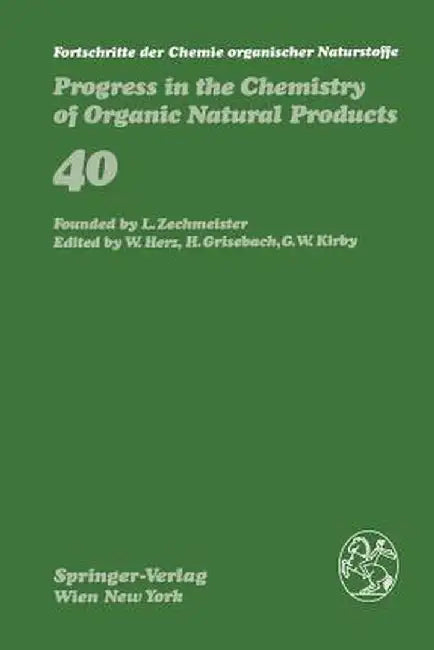 Fortschritte Der Chemie Organischer Naturstoffe / Progress in the Chemistry of Organic Natural Products by P. A. Cadby