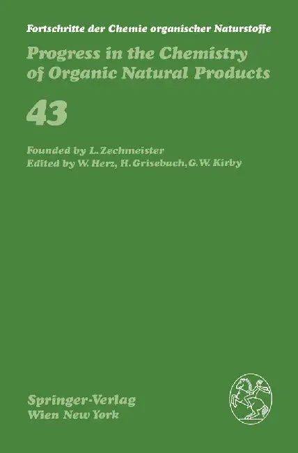Fortschritte Der Chemie Organischer Naturstoffe / Progress in the Chemistry of Organic Natural Products by J. L. Ingham