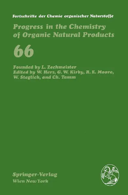 Fortschritte Der Chemie Organischer Naturstoffe / Progress in the Chemistry of Organic Natural Products by R. G. S. Berlinck