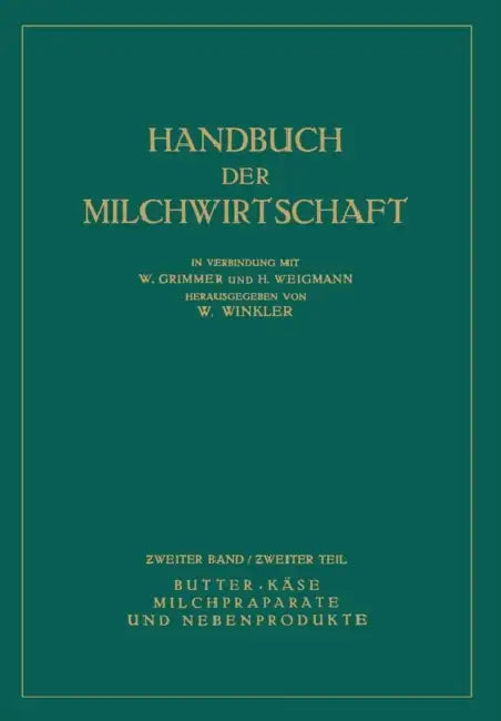 Butter - Käse Milchpräparate Und Nebenprodukte by Na Burr, Na Demeter