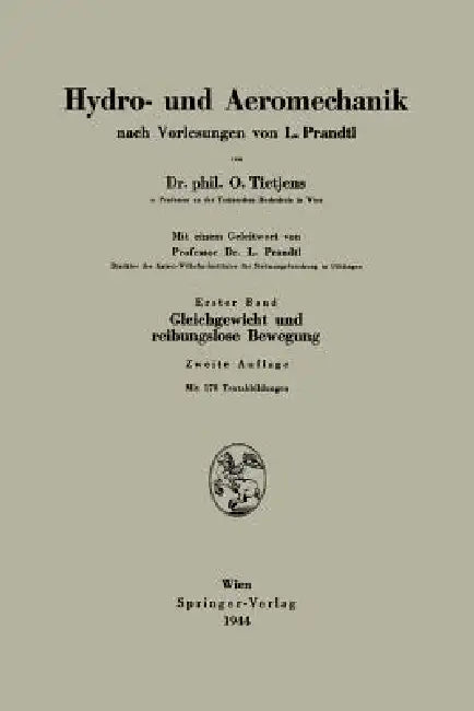 Gleichgewicht Und Reibungslose Bewegung by O. Tietjens