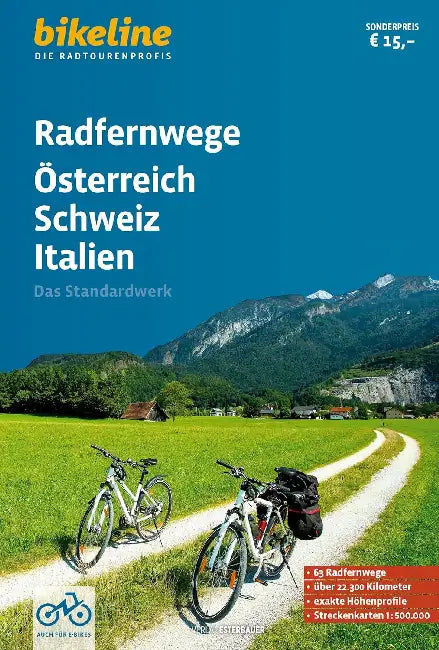 Osterreich, Schweiz, Italien Radfernwege by Esterbauer Verlag