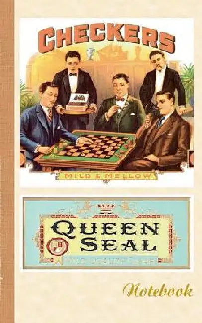 Vintage Label Art Notebook: Checkers! (Notizbuch): Notizbuch, Notebook, Einschreibbuch, Tagebuch, Diary, Notes, Geschenkbuch, Freundesbuch, Buch für N by Taane, Theo Von