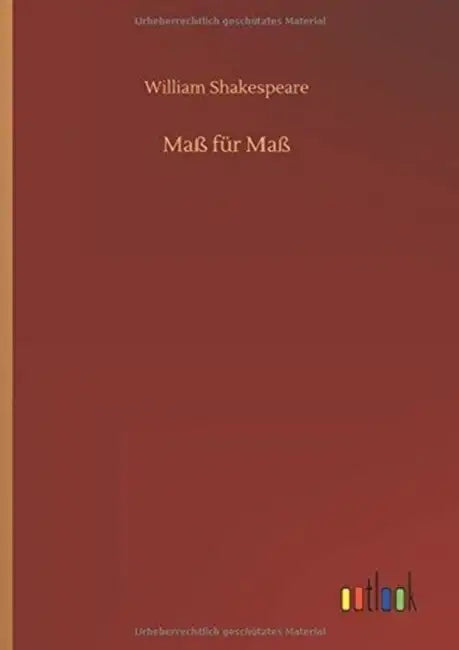 Maß für Maß by William Shakespeare