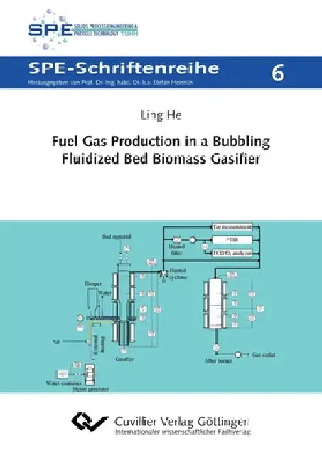 Fuel Gas Production in a Bubbling Fluidized Bed Biomass Gasifier by Ling He