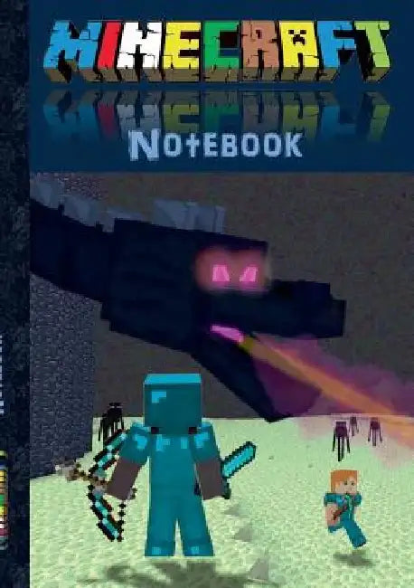 Minecraft Notebook 'Ender Dragon' (quad paper): unofficial minecraft book (taking notes, for mathematics, school, primary, pupils, comments, squared p by Theo Von Taane