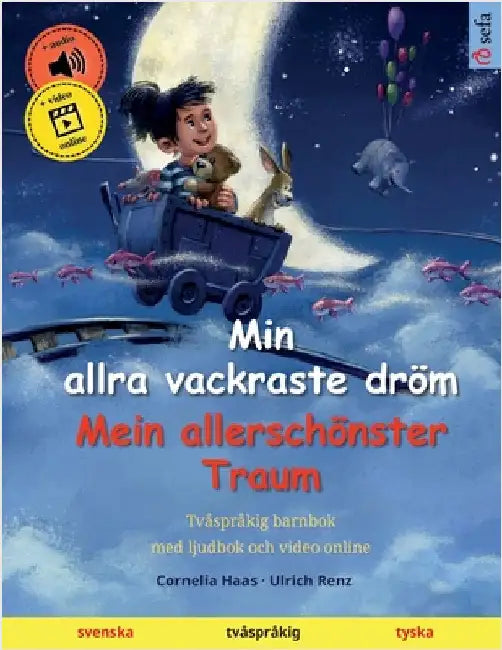Min allra vackraste dröm - Mein allerschönster Traum (svenska - tyska): Tvåspråkig barnbok, med ljudbok och video online by Cornelia Haas