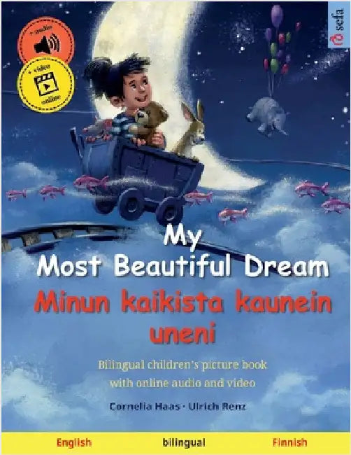 My Most Beautiful Dream - Minun kaikista kaunein uneni (English - Finnish): Bilingual children's picture book with online audio and video by Haas, Cornelia