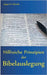 Hilfreiche Prinzipien der Bibelauslegung by Schmidt, Jürgen H.