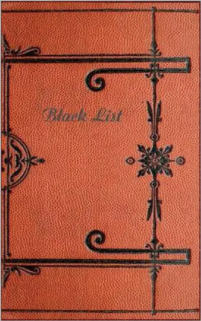 Black List (Notizbuch): Notizbuch, Notebook, Vintage, Old Fashion, Klassiker, Edel, Design, Einschreibbuch, Tagebuch, Diary, Notes, Geschenkbuch, Gesc by Rose, Luisa