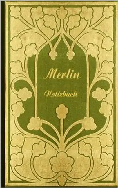 Merlin (Notizbuch): Notizbuch, Notebook, Vintage, Old Fashion, Klassiker, Edel, Design, Einschreibbuch, Tagebuch, Diary, Notes, Geschenkbuch, Geschenk by Rose, Luisa
