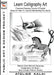 PADP Script 11: Learn Calligraphy Art - Freehand Drawing Cursive S Capital - Ideas On How To Improve Handwriting For Adults: Sketch Grid Method Drawin by K-Winter Atelier Kalai