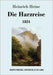 Die Harzreise 1824 by Heine, Heinrich
