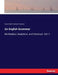 An English Grammar: Methodical, Analytical, and Historical. Vol. 1 by Eduard Adolf Ferdinand Maetzner