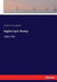English Lyric Poetry: 1500-1700 by Frederic Ives Carpenter