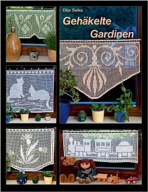 Gehäkelte Gardinen by Selke, Elke