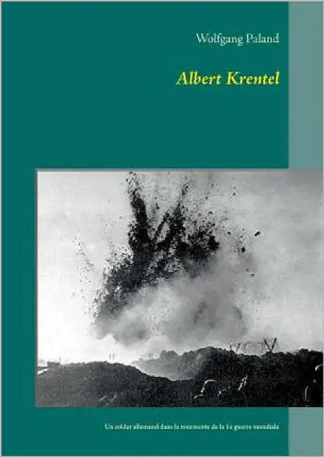 Albert Krentel: Un soldat allemand dans la tourmente de la 1e guerre mondiale by Paland, Wolfgang