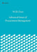 Advanced Issues of Procurement Management by Willi Darr