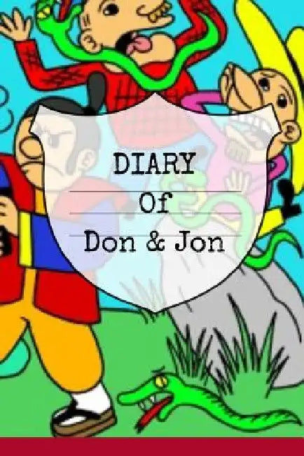 Diary Of Don & Jon: Ninja Book For Kids With Slimy Animal Jokes by Timmie Guzzmann