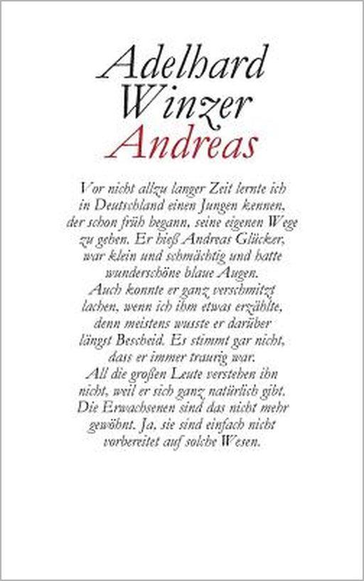 Andreas by Adelhard Winzer