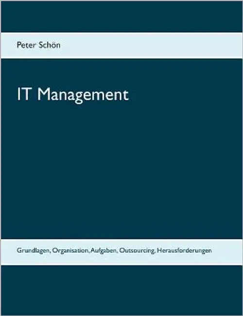 IT Management: Grundlagen, Organisation, Aufgaben, Outsourcing, Herausforderungen by Schön, Peter