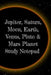 Jupiter, Saturn, Moon, Earth, Venus, Pluto & Mars Planet Study Notepad: Astronomy Test Prep For Col by Lichtenstein, Lars