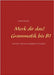 Merk dir das! Grammatik bis B1: German Grammar explained in English by Darrah, Gisela