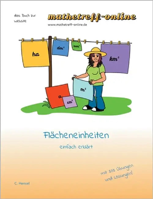 Flächeneinheiten: einfach erklärt by Hensel, Christian