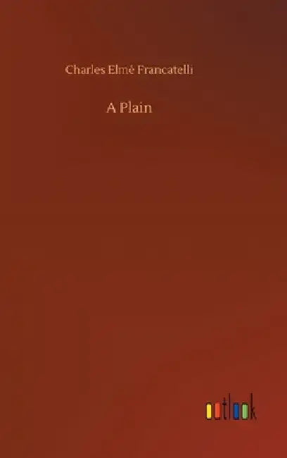 A Plain by Charles Elmé Francatelli