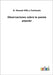 Observaciones sobre la poesía popular by Milá Y. Fontanals, D. Manuel