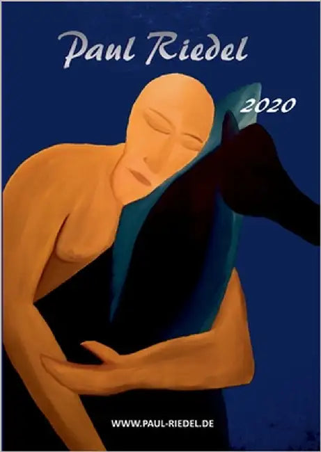2020 Kunstkatalog Paul Riedel: A man inside by Riedel, Paul