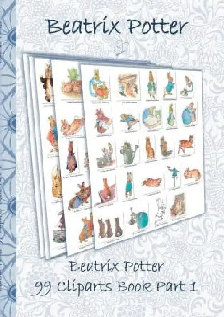 Beatrix Potter 99 Cliparts Book Part 1 ( Peter Rabbit ): Sticker, Icon, Clipart, Cliparts, download, Internet, Dropbox, Original, Children's books, ch by Beatrix Potter