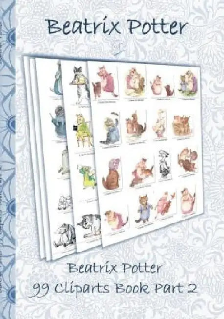 Beatrix Potter 99 Cliparts Book Part 2 ( Peter Rabbit ): Sticker, Icon, Clipart, Cliparts, download, Internet, Dropbox, Original, Children's books, ch by Beatrix Potter