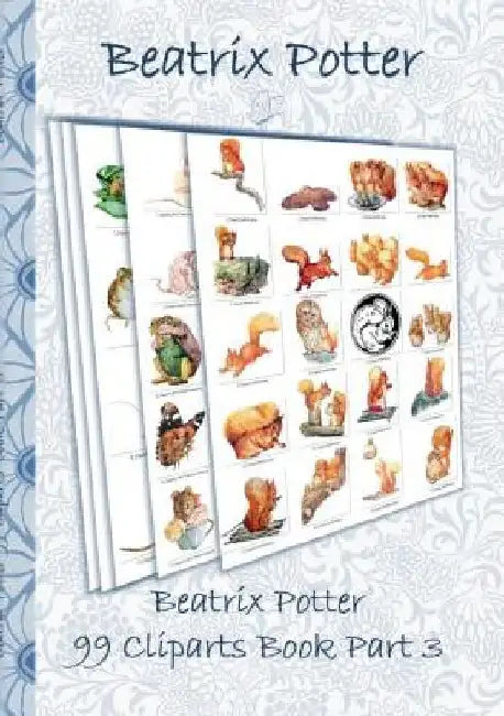 Beatrix Potter 99 Cliparts Book Part 3 ( Peter Rabbit ): Sticker, Icon, Clipart, Cliparts, download, Internet, Dropbox, Original, Children's books, ch by Beatrix Potter