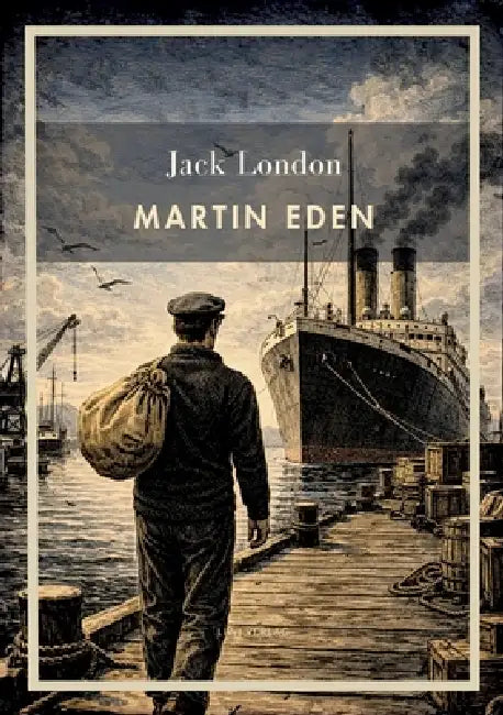 Jack London: Martin Eden (English Edition): A Story of Artistic Struggle and the American Dream by Jack London