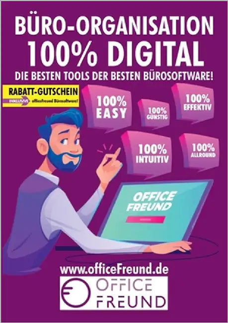 Büro-Organisation 100% digital: OfficeFreund - die besten Tools der besten Bürosoftware by Spatz, Arnold