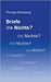 Briefe ins Nichts? by Ebersberg, Thomas