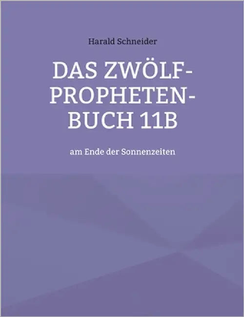 Das Zwölf-Propheten-Buch 11b: am Ende der Sonnenzeiten by Schneider, Harald